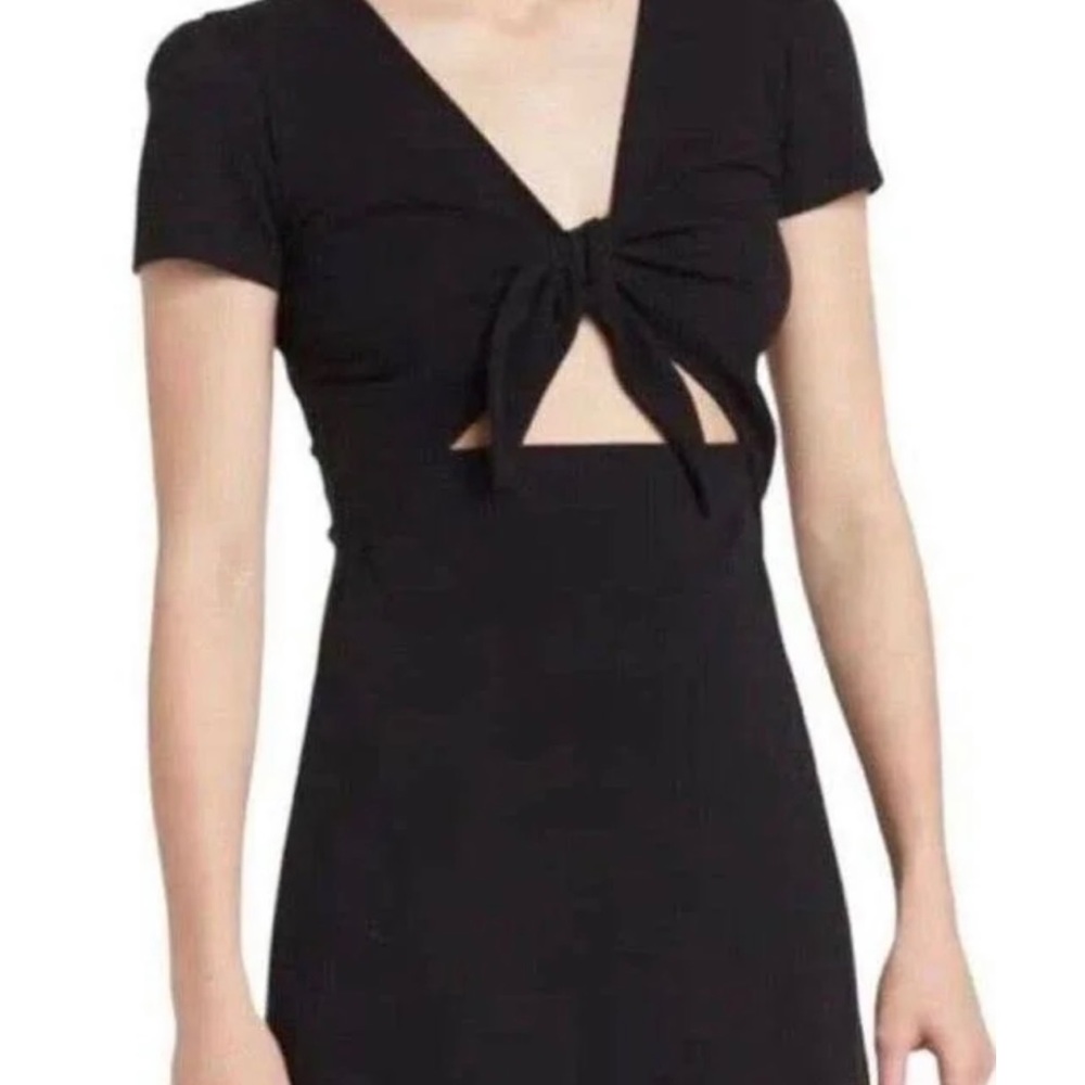 Abound/Nordstrom Size Sm Black Cutout Dress